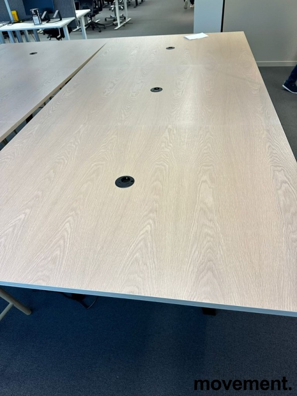 Factor barbord 300x140cm Hvitlasert