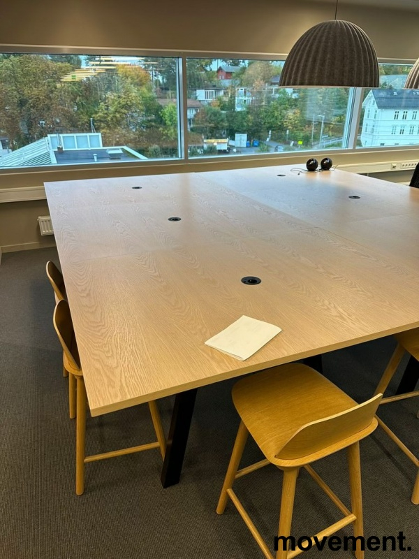 Factor barbord 300x140cm Hvitlasert