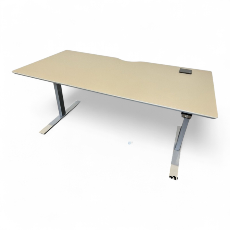 Delta 160x80cm Lys grå linoleum,