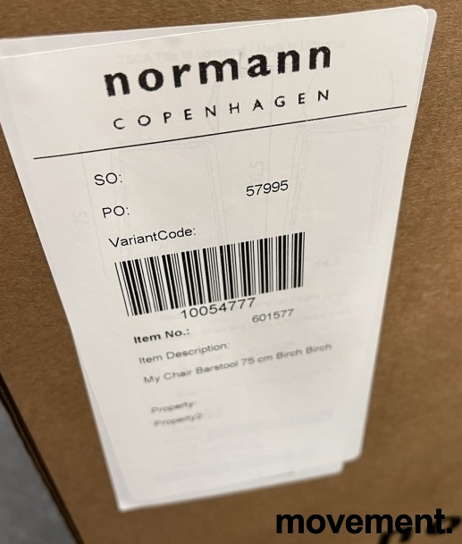 My Chair wood barstol 75cm Bjerk - 3 / 3