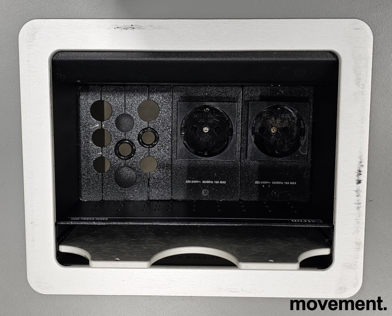 Explorer møtebord 180x120/80cm Grå - 4 / 4