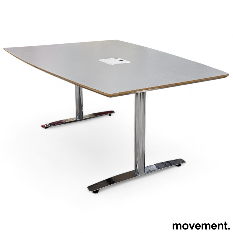 Explorer møtebord 180x120/80cm Grå