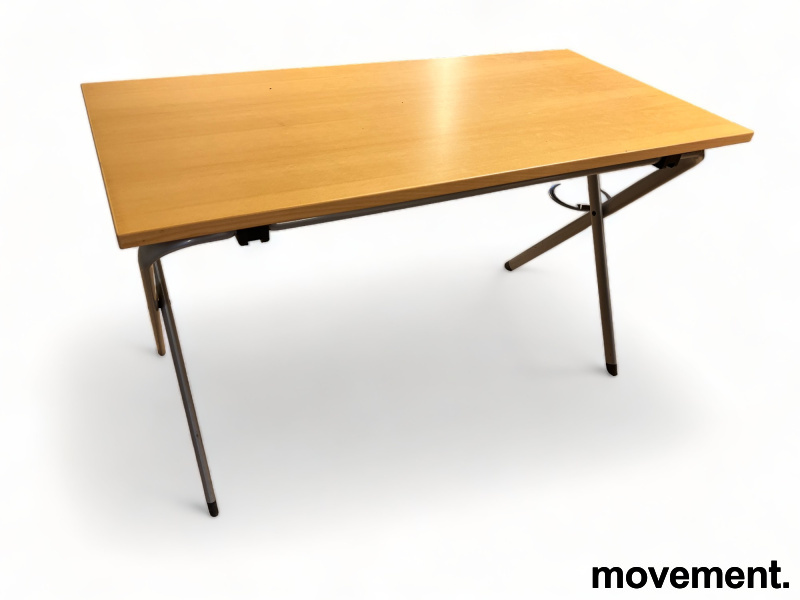 Edu-X klappbord 120x60cm Bøk finer, - 1 / 2