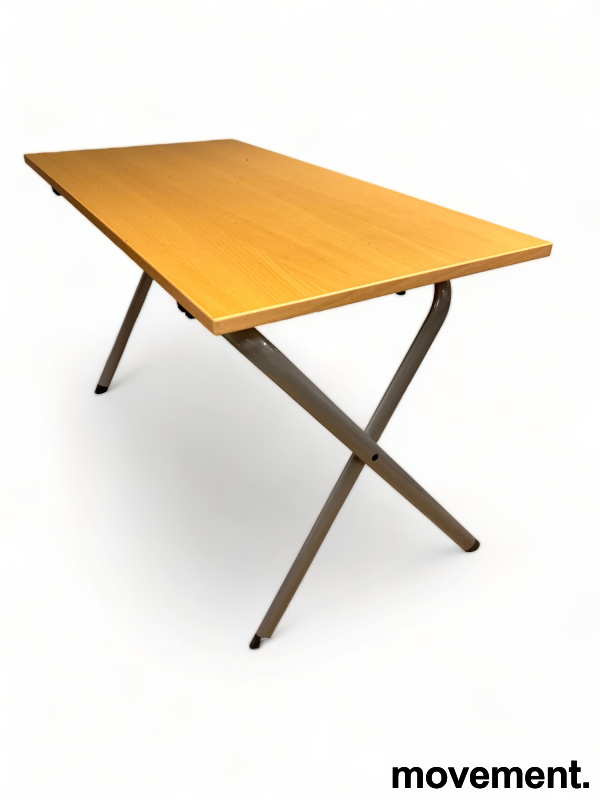 Edu-X klappbord 120x60cm Bøk finer, - 2 / 2