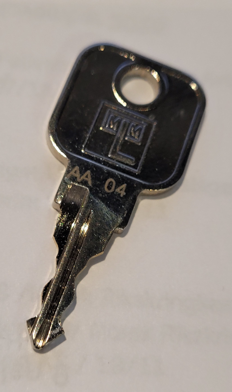 Reset nøkkel / Master key AA04