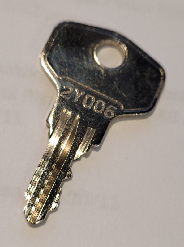 Reset nøkkel / Master key 2Y006 /