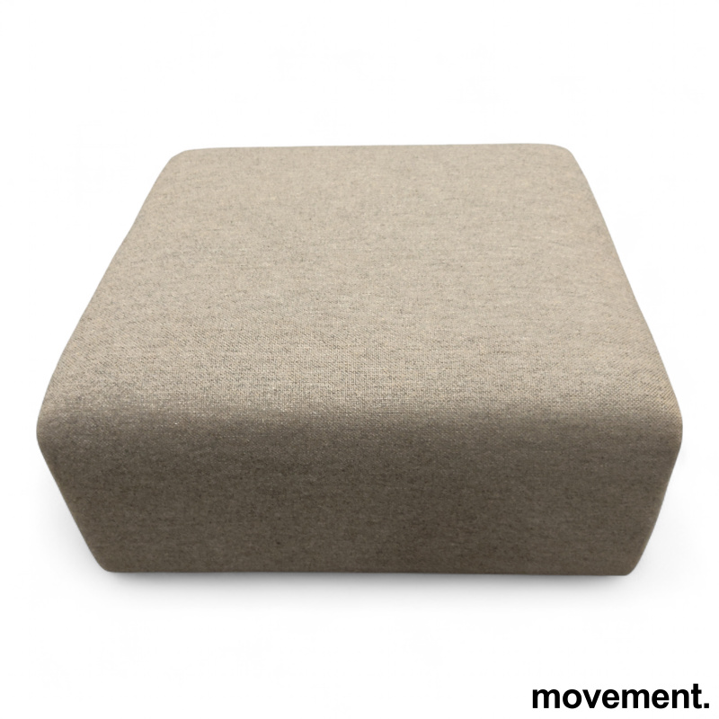 OK 001 Ottoman Varmgrått stoff (GU - 2 / 3