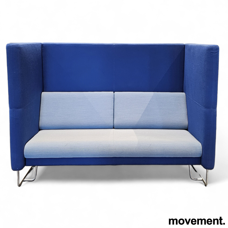 Pacific 2-seter High back Blått og - 1 / 2