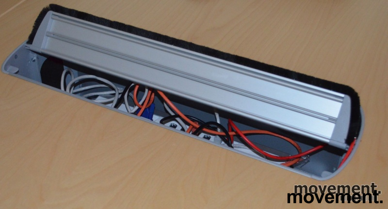 T-serie møtebord 760x120cm Bjerk - 3 / 5