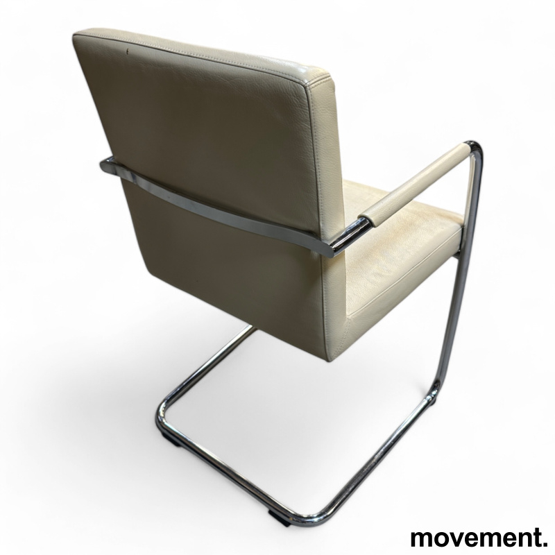 Dexter Kremhvitt skinn krom