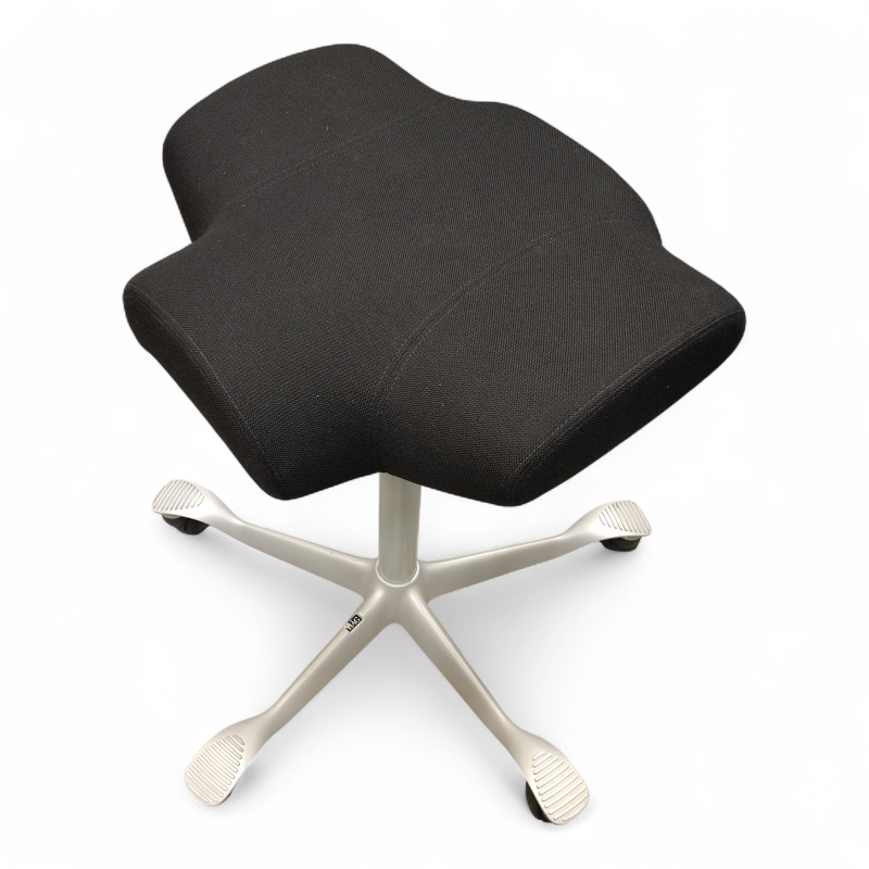 Capisco 8105 uten rygg, høy Sort