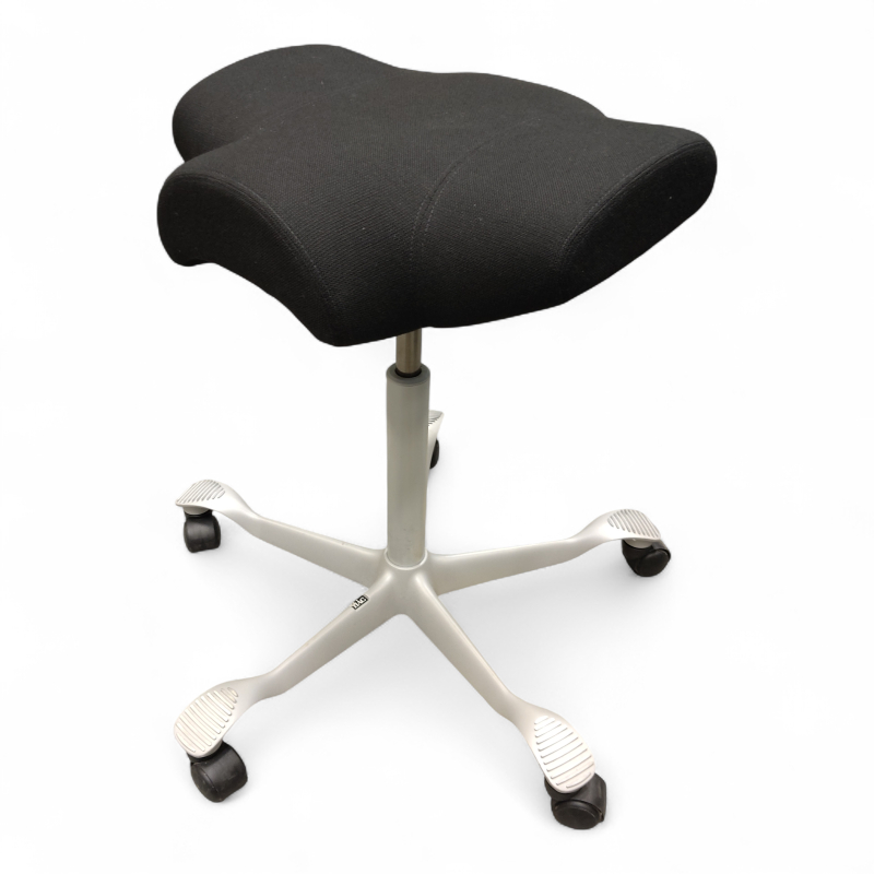 Capisco 8105 uten rygg, høy Sort