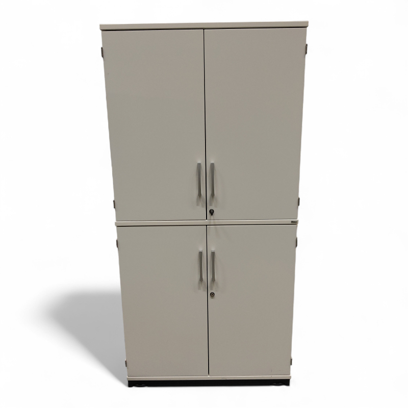 E-serie skap 2+2A4 Hvit, Pent brukt