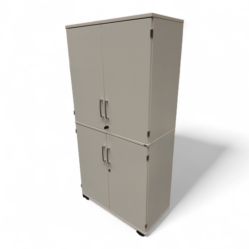 E-serie skap 2+2A4 Hvit, Pent brukt