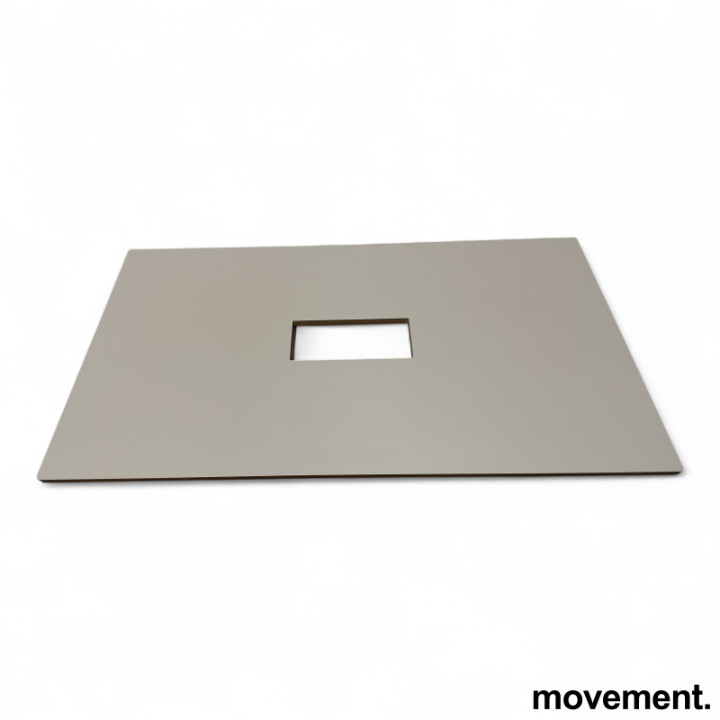 Møtebordsplate 160x100cm Hvit - 4 / 4