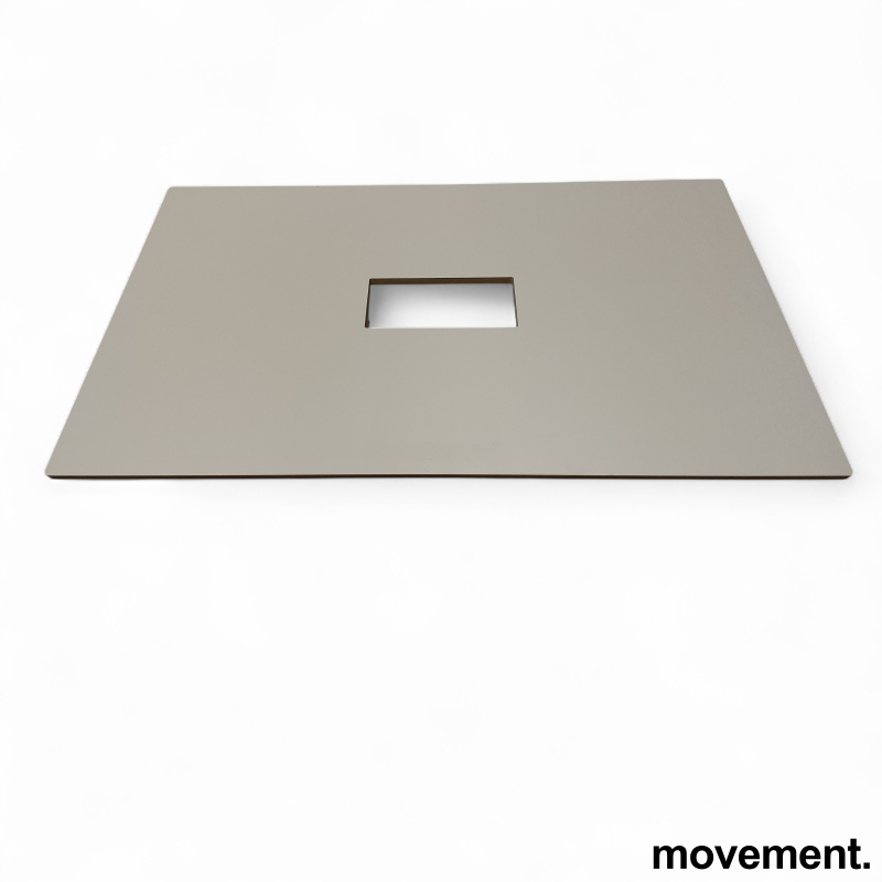 Møtebordsplate 160x100cm Hvit - 3 / 4