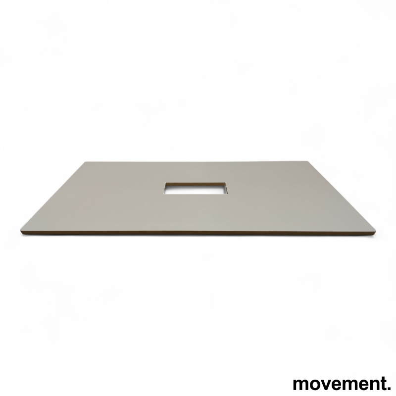 Møtebordsplate 160x100cm Hvit - 1 / 4