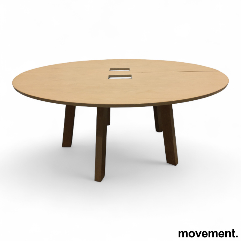 Solgt!Collaborate Ø=180cm Lys eik finer, - 1 / 2