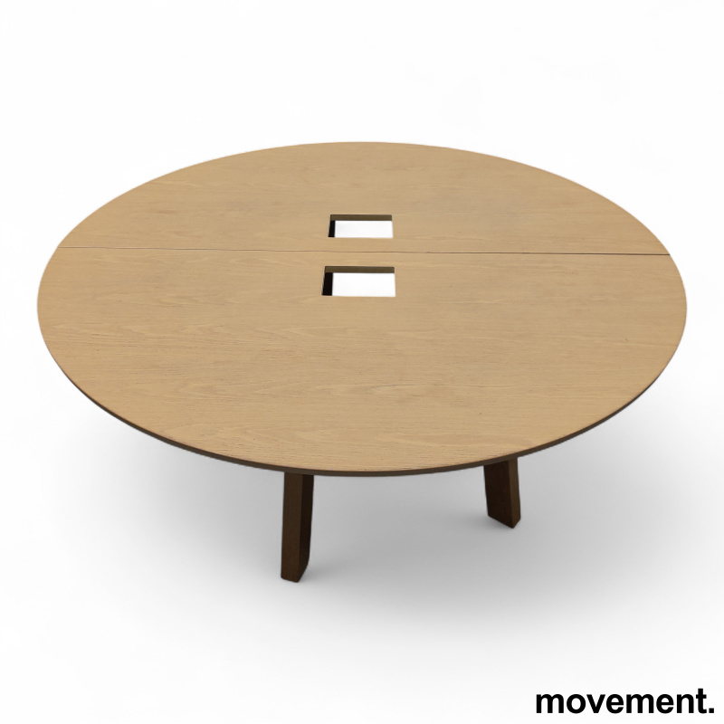 Solgt!Collaborate Ø=180cm Lys eik finer, - 2 / 2