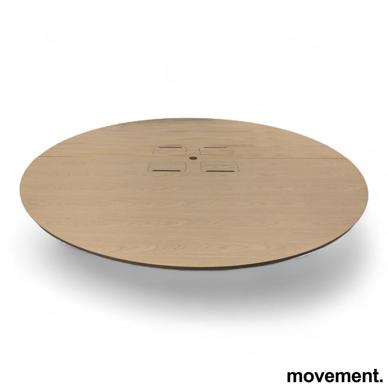 Møtebordsplate Ø=220cm Lys - 2 / 2