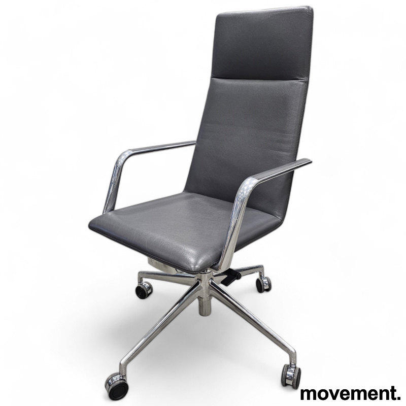 Fina soft med høy rygg, hjul og - 1 / 4