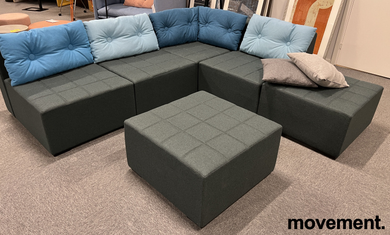 Monolog modulsofa, 6 moduler (3x - 3 / 4