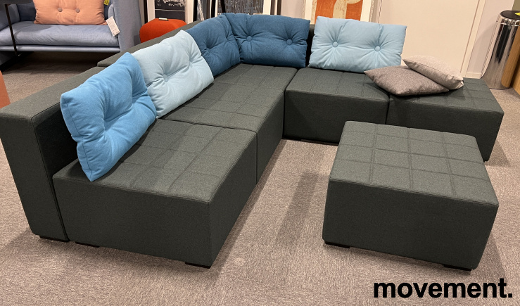 Monolog modulsofa, 6 moduler (3x - 2 / 4