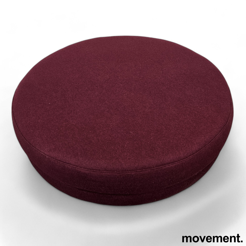 Grace Ø104cm Burgunderrødt stoff,