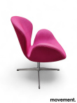 Svanen Rosa stoff, understell i - 3 / 6