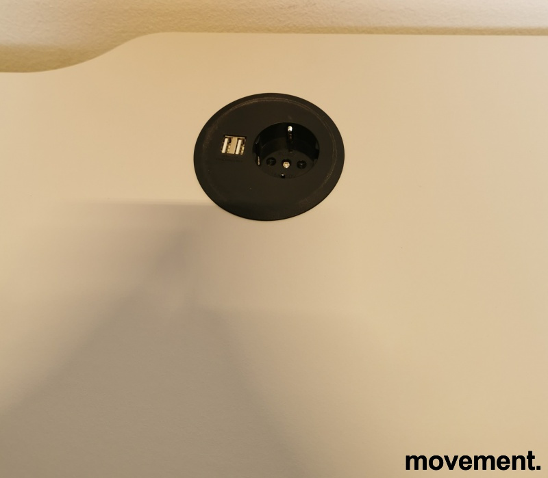 Pinta EQC 140x80cm Hvit laminat, - 3 / 3