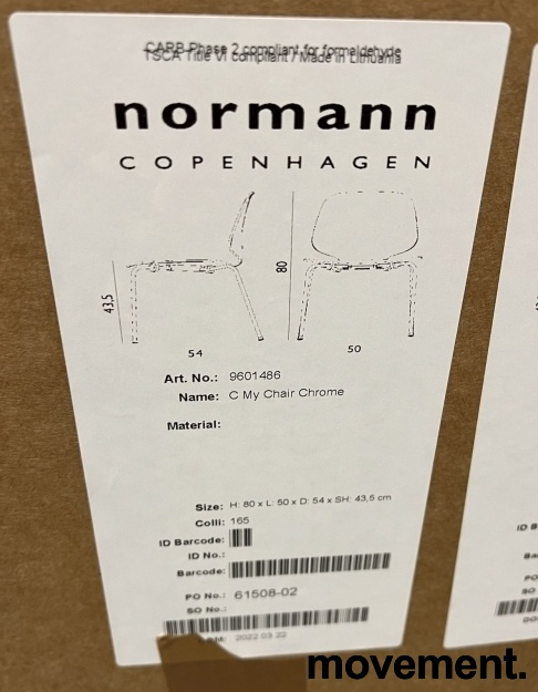 My Chair Lys grålakkert eikefiner, - 3 / 3