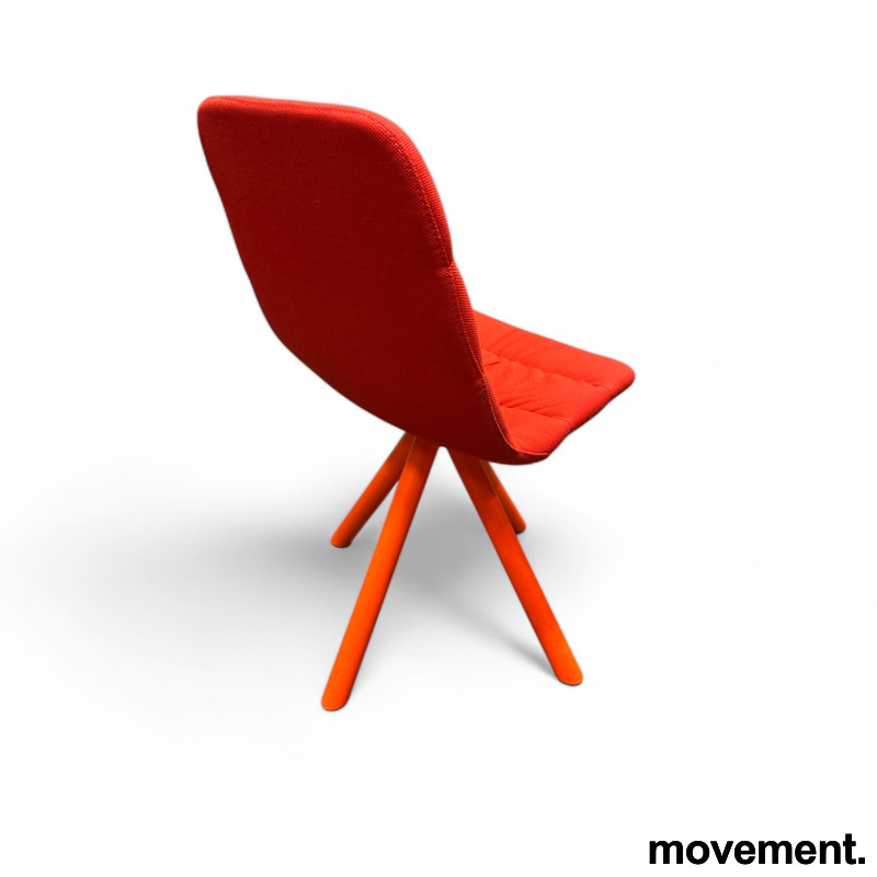 Maarten Wooden swivel base Rødt - 2 / 2