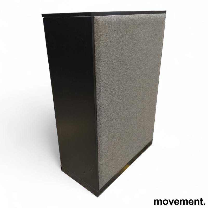 Space 3A4 80cm Sort med grå tekstil - 4 / 4