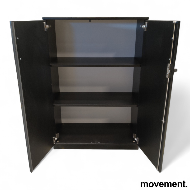 Space 3A4 80cm Sort med grå tekstil - 2 / 4