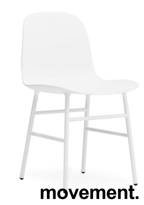 Form Chair metal Hvit, Ubrukt