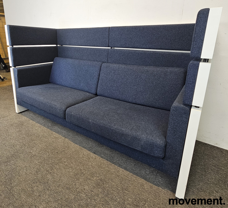 Scandinavia alkovesofa Mørkt blått - 3 / 4