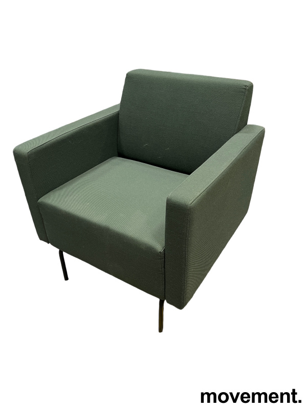 Pivot lenestol 69cm Grønt stoff,