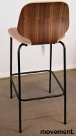 My Chair barstol 75cm Valnøttfiner, - 2 / 3