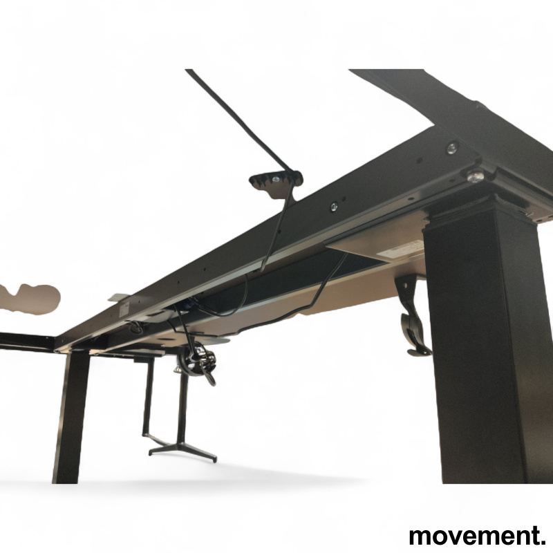 P-serie 180x80cm Sort Linoleum sort - 3 / 3