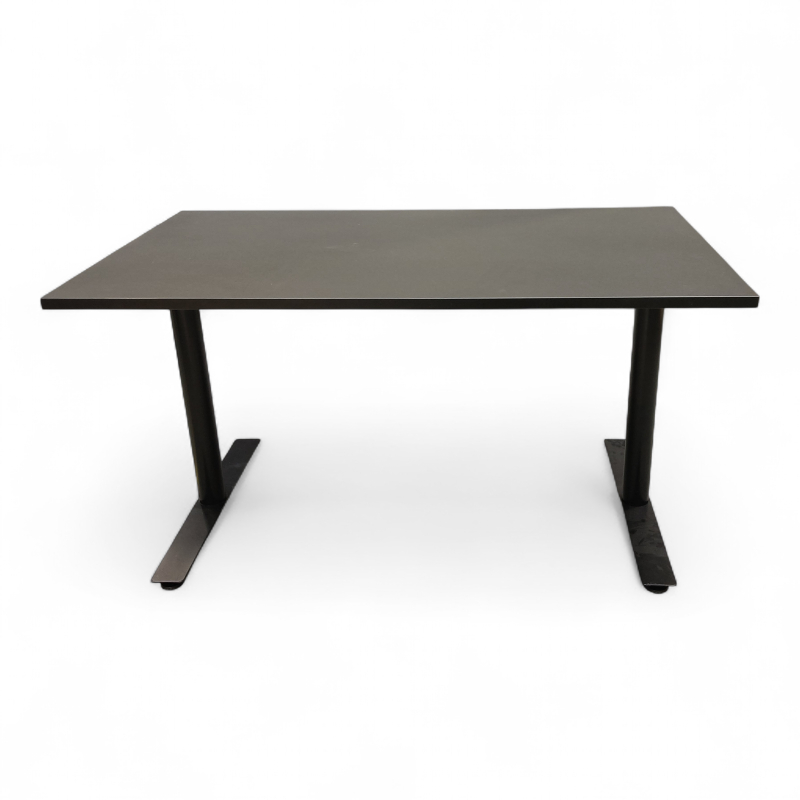 Oberon møtebord 140x80cm Sort