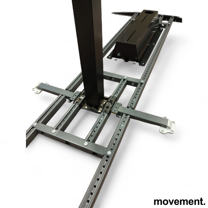 Oberon møtebord 300x100cm Sort - 3 / 3