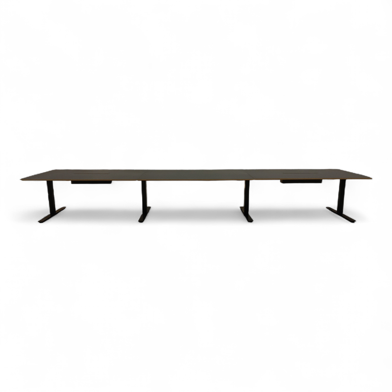 Oberon møtebord 540x120cm Sort