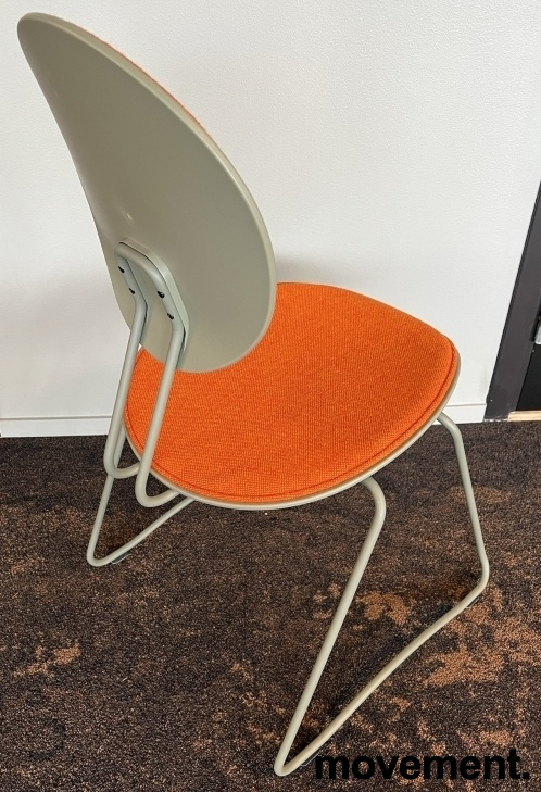 Flex forsidepolstret Orange stoff - 2 / 3