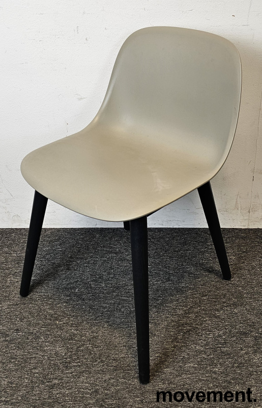 Fiber Side Chair Wood base