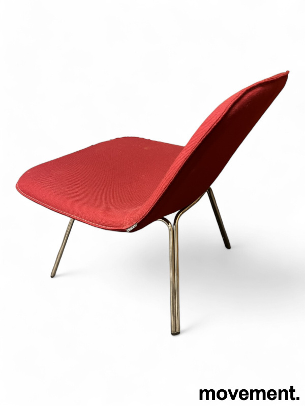 Pal Easy Chair, Lav Vinrødt stoff, - 2 / 2