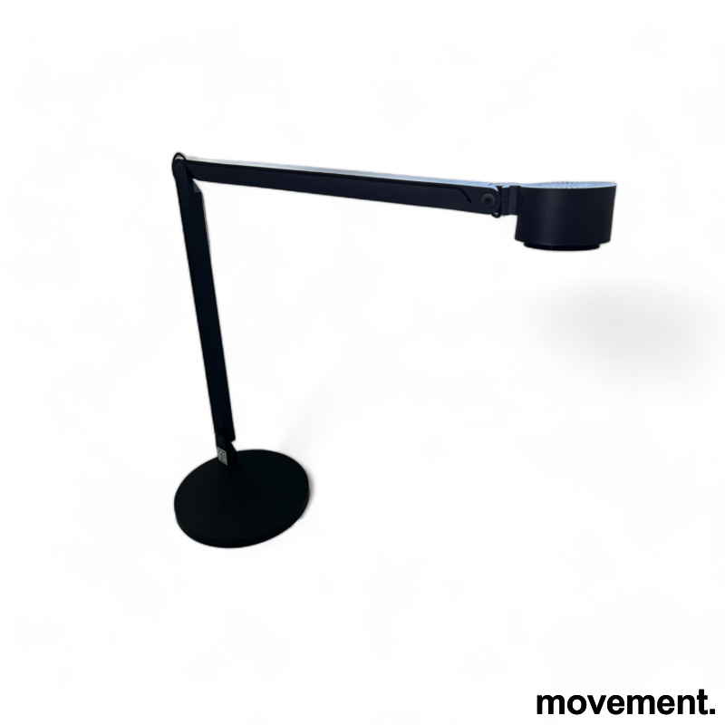 W127 Winkel med bordfot Sort, Pent