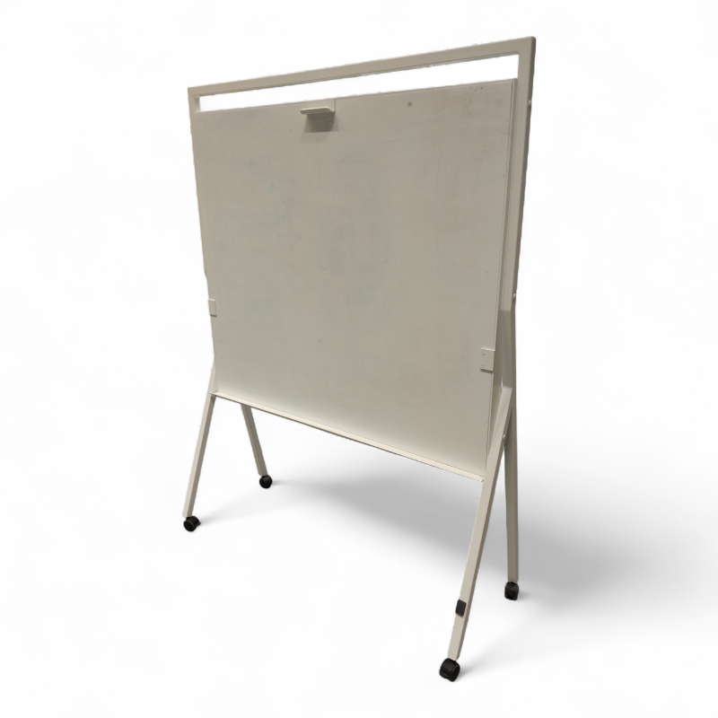 Whiteboard på hjul 130x175cm,