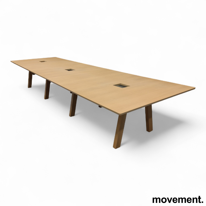 Collaborate møtebord 450x140cm Eik - 1 / 3