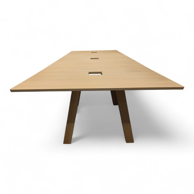 Collaborate møtebord 450x140cm Eik