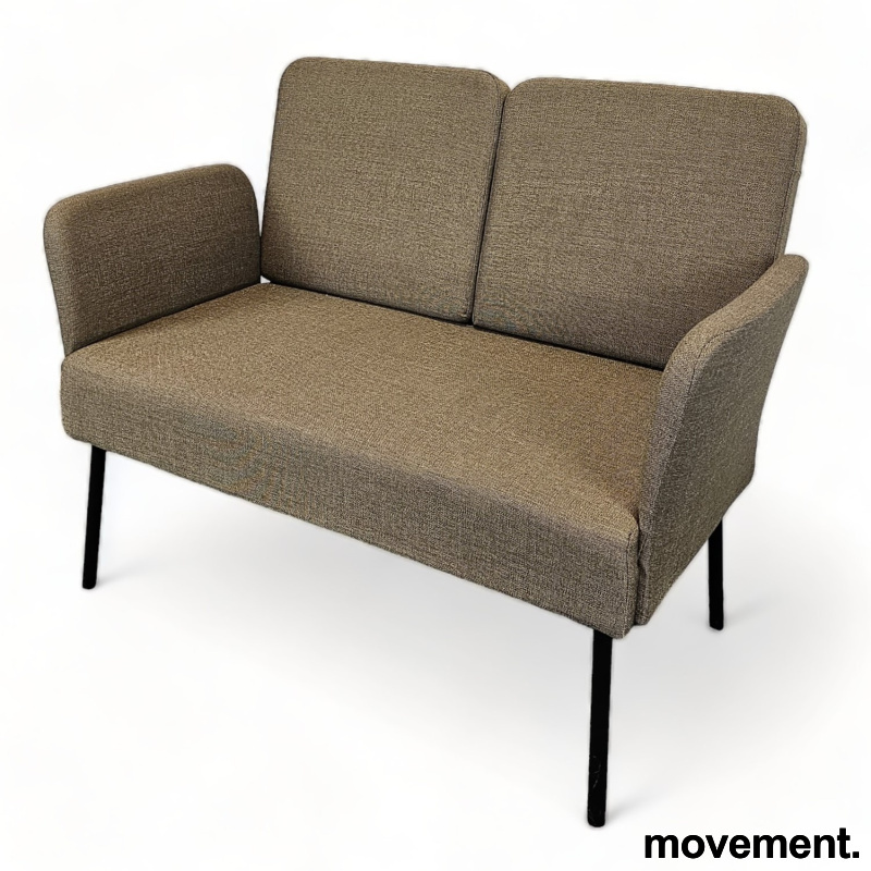 Meet 2 seter Brunt stoff - 1 / 4